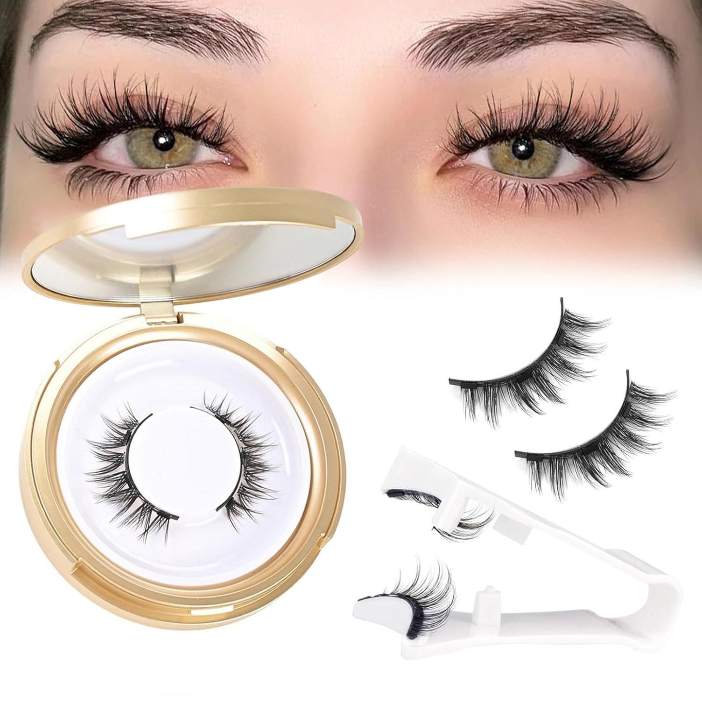 Magnetic Eyelashes (with free applicator) Pair of 1
